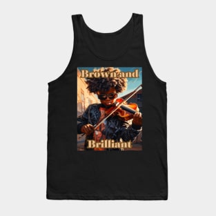 Brown and Brilliant Collection v1 Tank Top